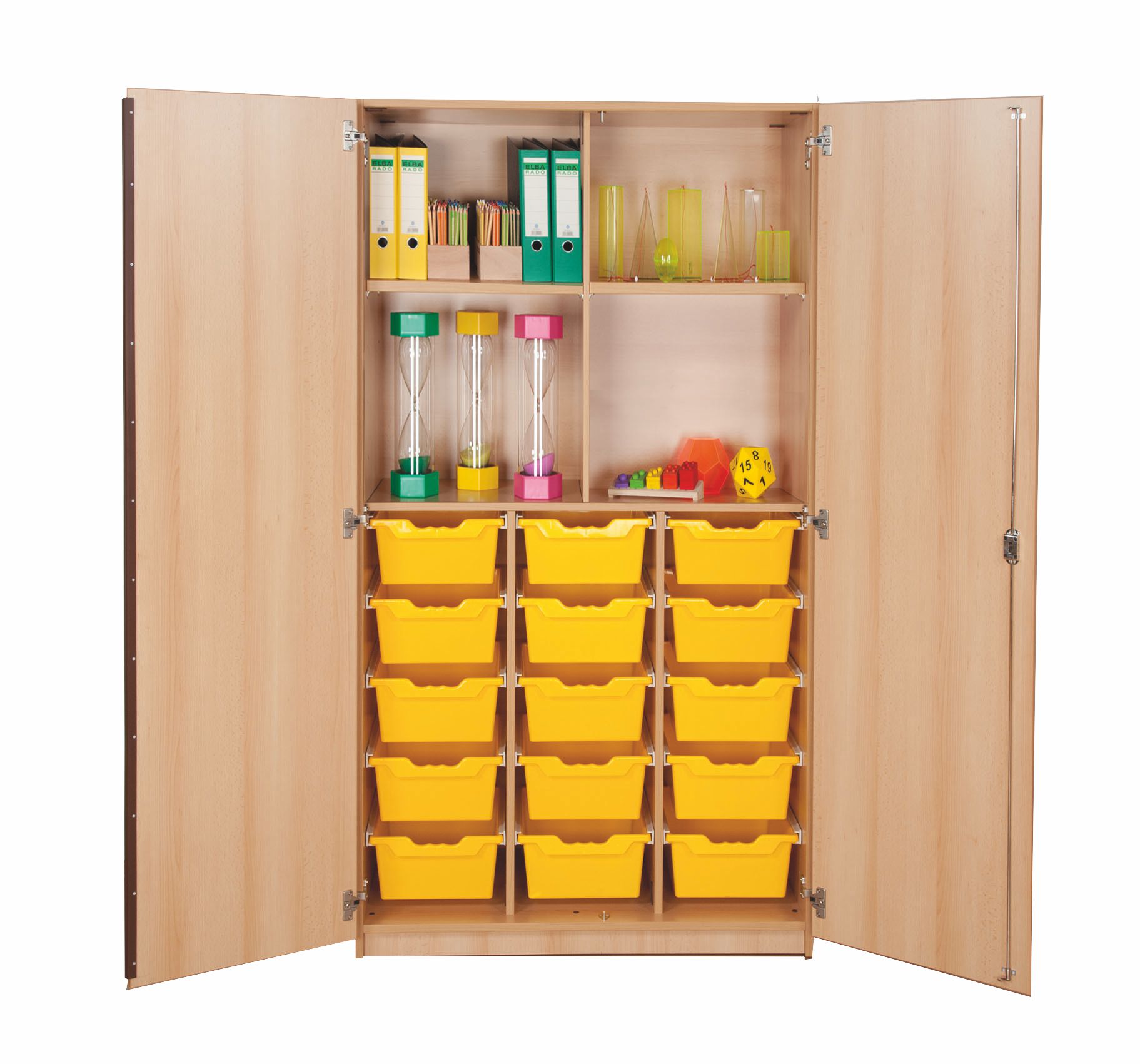 ErgoTray Schrank mit 15 Boxen L